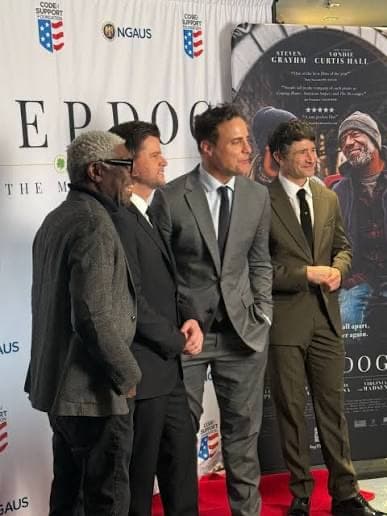 At the premiere
